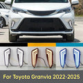 DRL Car Led Daytime Running Lights For Toyota Granvia 2022-2025 Dynamic Turn Signal DRL Front Fog Lamp 12V Daylights Night Blue — view 1