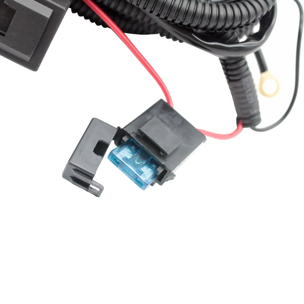 EEMRKE Car Fog Lights Wire Harnesses H11 Connector + Switch for Suzuki SX4 Swift Alto Grand Vitara JT Splash EX Kizashi Vitara — view 5