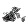EEMRKE H11 Car Fog Lights Wire Connector + Switch for Nissan X-trail Qashqai J11 Tiida Serena C26 C27 Teana 2013 Navara NP300 — view 1