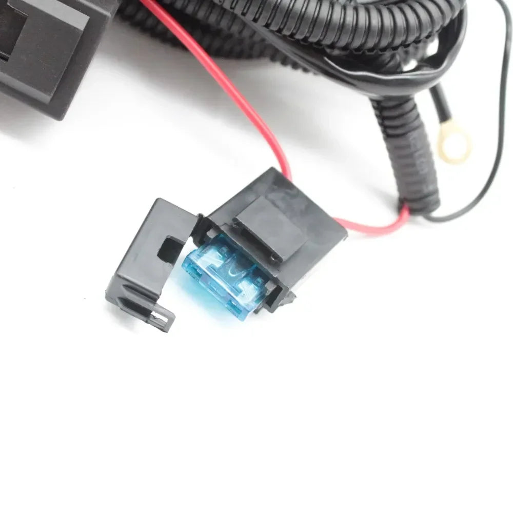 EEMRKE H11 Sockets Fog Lights Wire Connector + Switch for Toyota Yaris Highlander Prius Corolla Vios Reiz Mark-X Prado 150 Solio — view 2