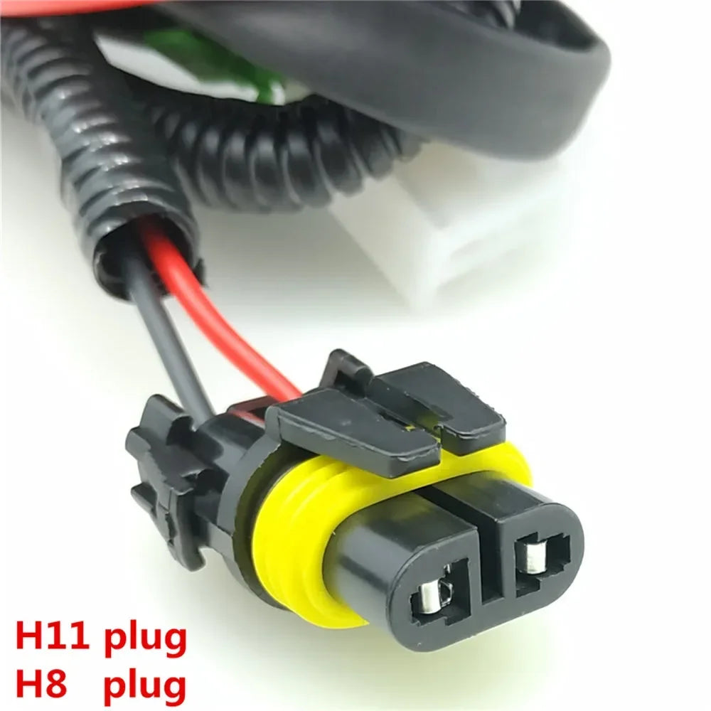 EEMRKE H11 Sockets Fog Lights Wire Connector + Switch for Toyota Yaris Highlander Prius Corolla Vios Reiz Mark-X Prado 150 Solio — view 4