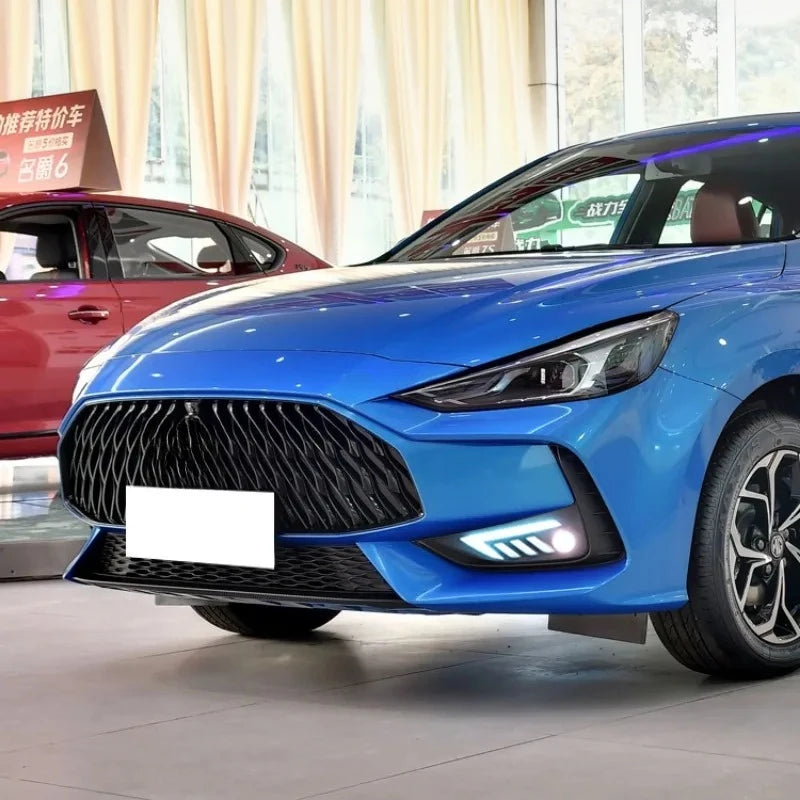 For 2021 MG MG5 1 Pair Car Led Day Running Lights Modified Streaming Light Steering Front Fog Lamp Assembly Night Blue Lights — view 5