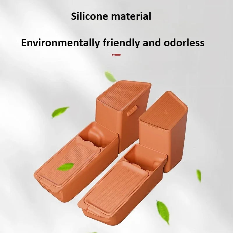 For AITO 8 M8 2025 Car Door Lower Storage Box Waterproof Front or Rear Doors Silicone Storage Organizer Tray Container Accessory — view 3
