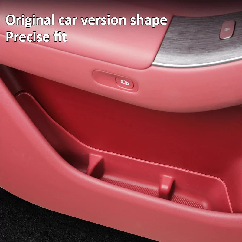 For AITO 8 M8 2025 Car Door Lower Storage Box TPE Four Doors Waterproof Partition Storage Organizer Tray Car Interior Accessorie — view 6