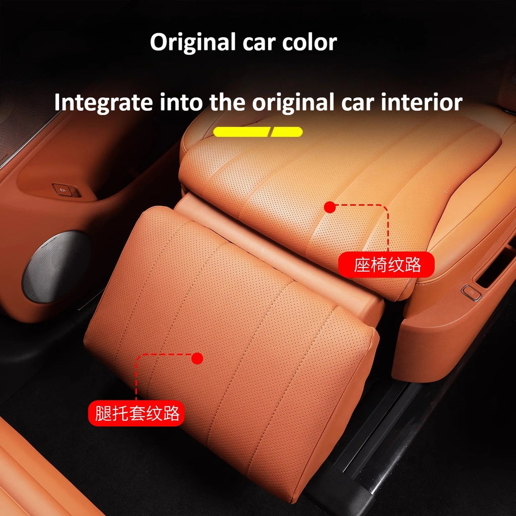 For AITO 8 M8 2025 Car Second Row Leg Support Protective Cover Scratch-Resistant Dirt-Resistant Leather Pad Interior Accessories — view 4