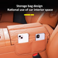 For AITO 8 M8 Car Center Console Armrest Box Protective Pad Leather Heightening Pad Cushion w/ Storage Bag Protector Accessories — view 1