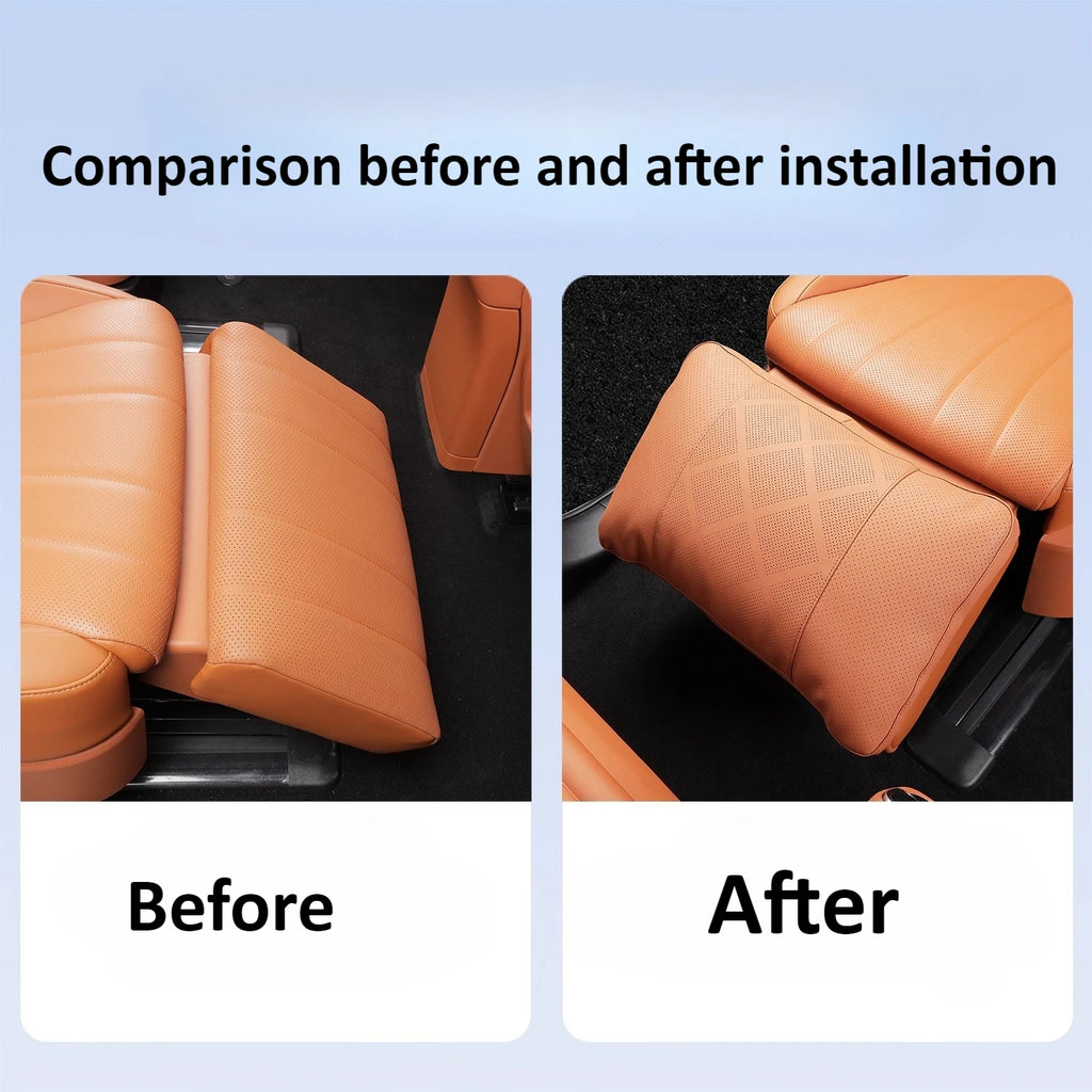 For AITO 8 M8 SERES 7 2025 Car Second Row Electric Leg Support Soft Cushion Seat Extender Protective Pillow Car Accessories — view 4