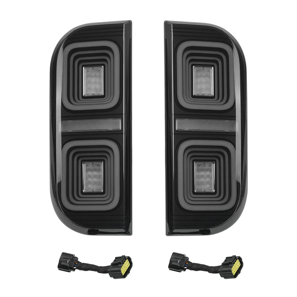 For BAW 212 T01 2024 2025 Led Suspended Tail Light Dynamic Turn Signal Driving Brake Reverse Light DRL Tail Lamp Accessories — view 5