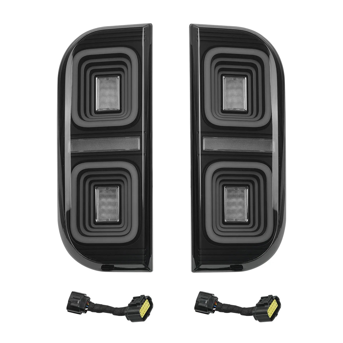 For BAW 212 T01 2024 2025 Led Suspended Tail Light Dynamic Turn Signal Driving Brake Reverse Light DRL Tail Lamp Accessories — view 5