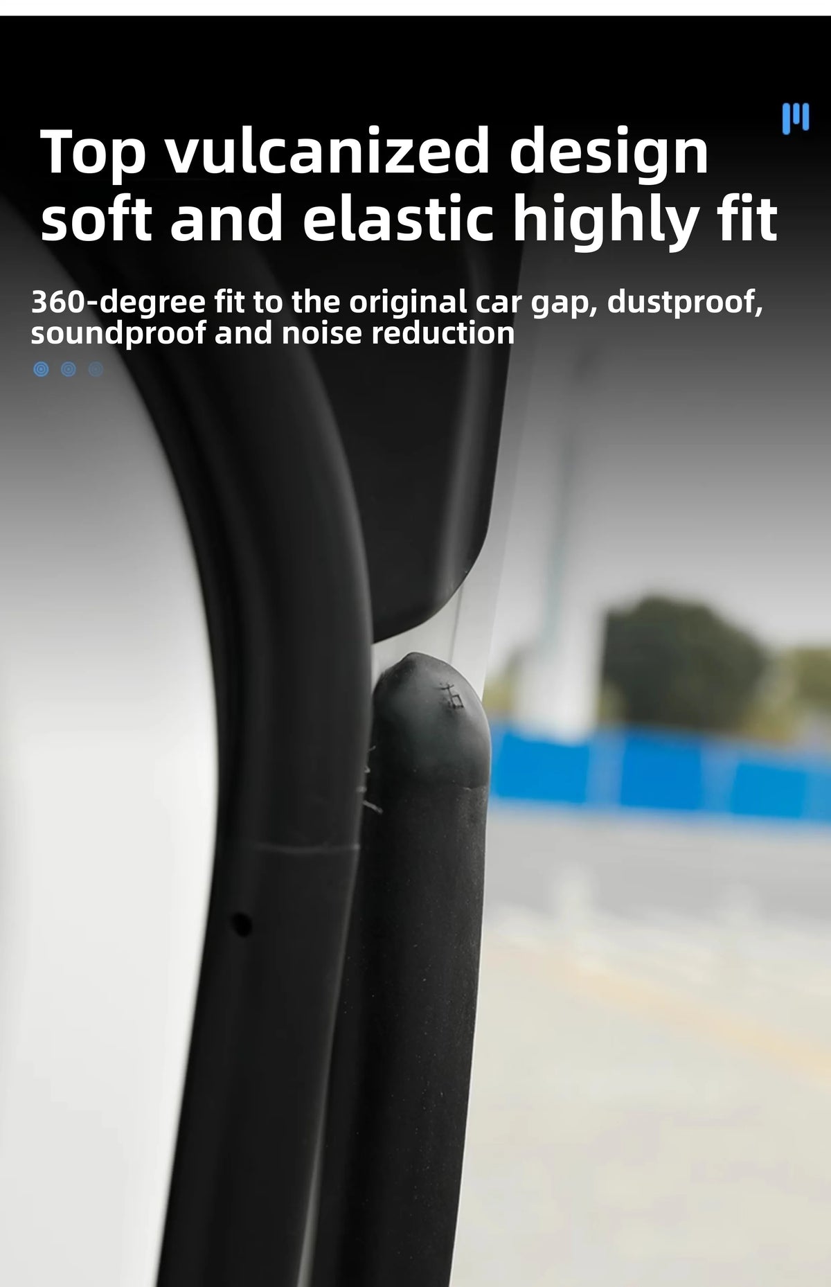 For BJ BAIC 212 T01 / EMC 212 Car Door Sound Insulation Strip Whole Car Dust and Noise Reduction Sealing Strip Accessories — view 6
