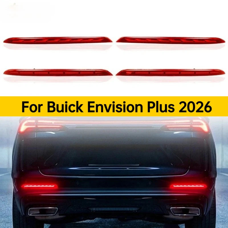 For Buick Envision Plus 2026 Car Rear Bumper Light Reflector Upgrade LED Driving Brake Warning Light Pilot Light Car Accessories — view 1