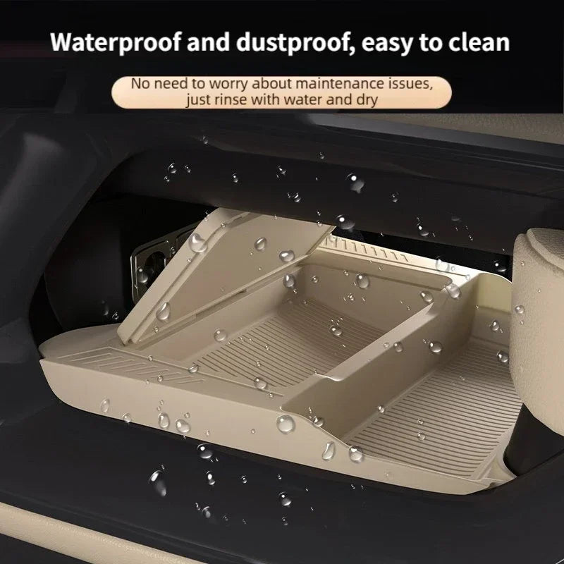 For BYD Leopard 5 2024-2026 Car Center Console Lower Storage Box Waterproof Silicone Organizer Box Interior Tidying Accessories — view 4