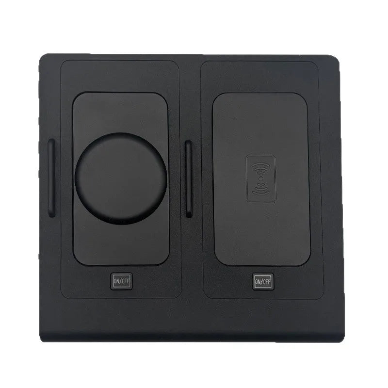 for BYD Song Plus Seal U 2023 2024 2025 Car Center Console Wireless Charger 15W Smart Fast Charging Pad Mobile Phone Holder — view 5