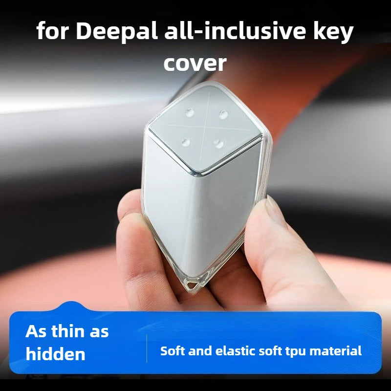 For Changan Deepal S05/S07/S09/SL03/L07 Car Key Cover Car Intelligent Remote Control Case Anti-drop Protective Cover Accessories — view 1