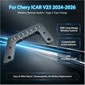 For Chery ICAR V23 2024-2026 Car A-Pillar Integrated Switch Wireless Remote Control Panel Led Spotlight Handle Switch Accessory — view 1
