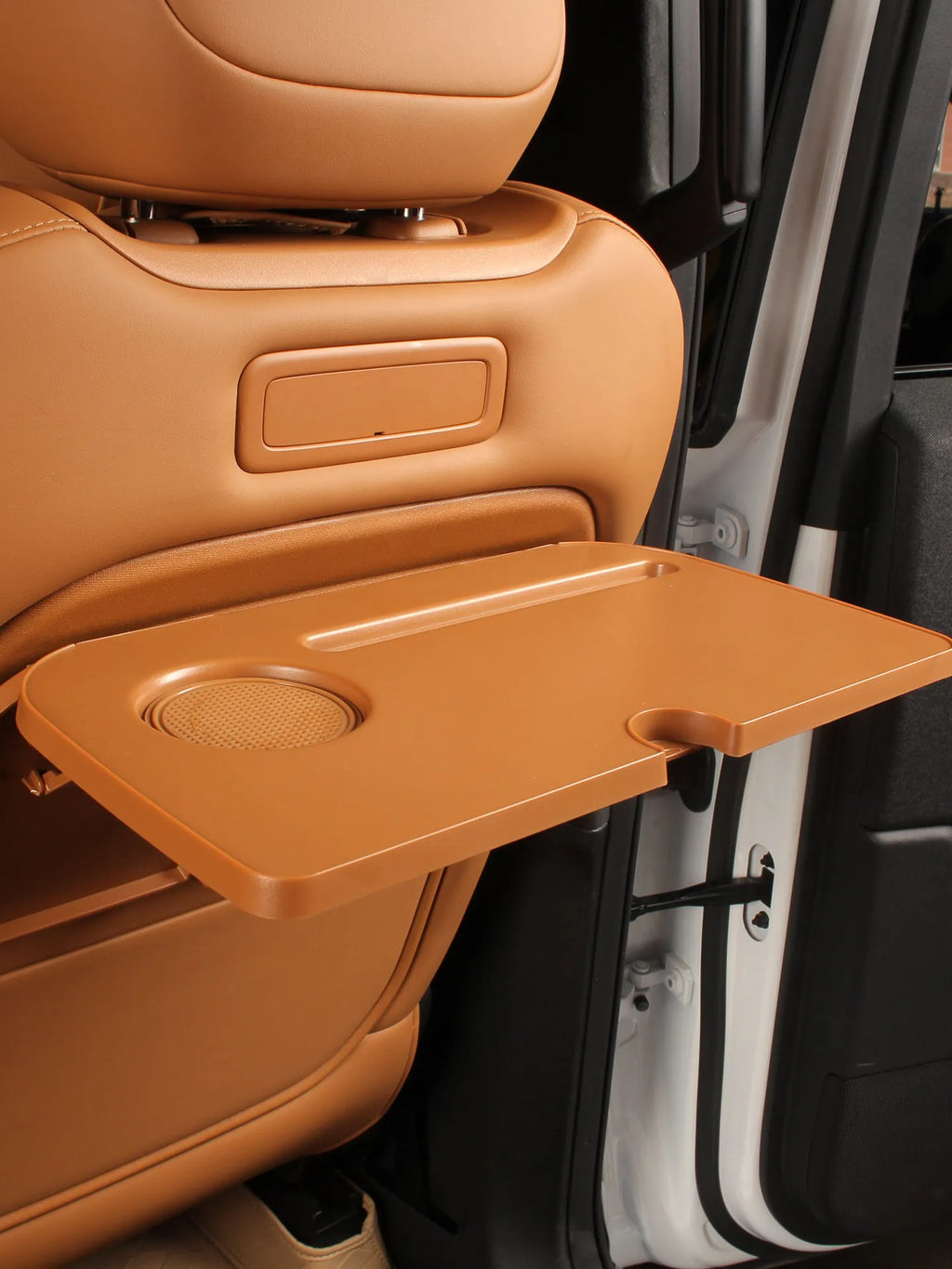 For Chery ICAR V27 2026 Car Seat Back Table Tray ABS Foldable Seatback Laptop Desk Working Table Car Interior Accesories — view 4