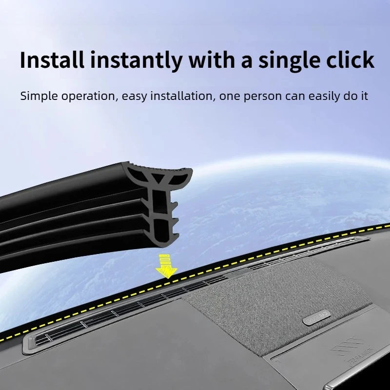 For Chery ICAUR ICAR V27 2026 Full Car Sound Insulation Sealing Strip Noise Reduction Waterproof Rubber Strip Accessories — view 4