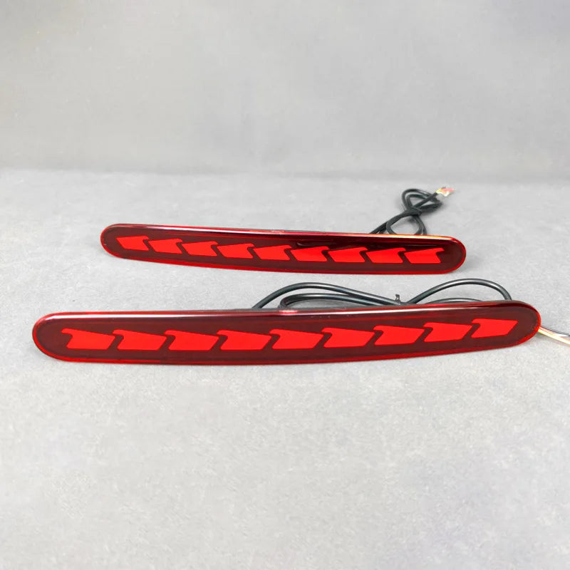 For Chery Q 2026 Car LED Rear Bumper Light Reflector Modification Driving Brake Warning Light Navigation Light Car Accessories — view 5