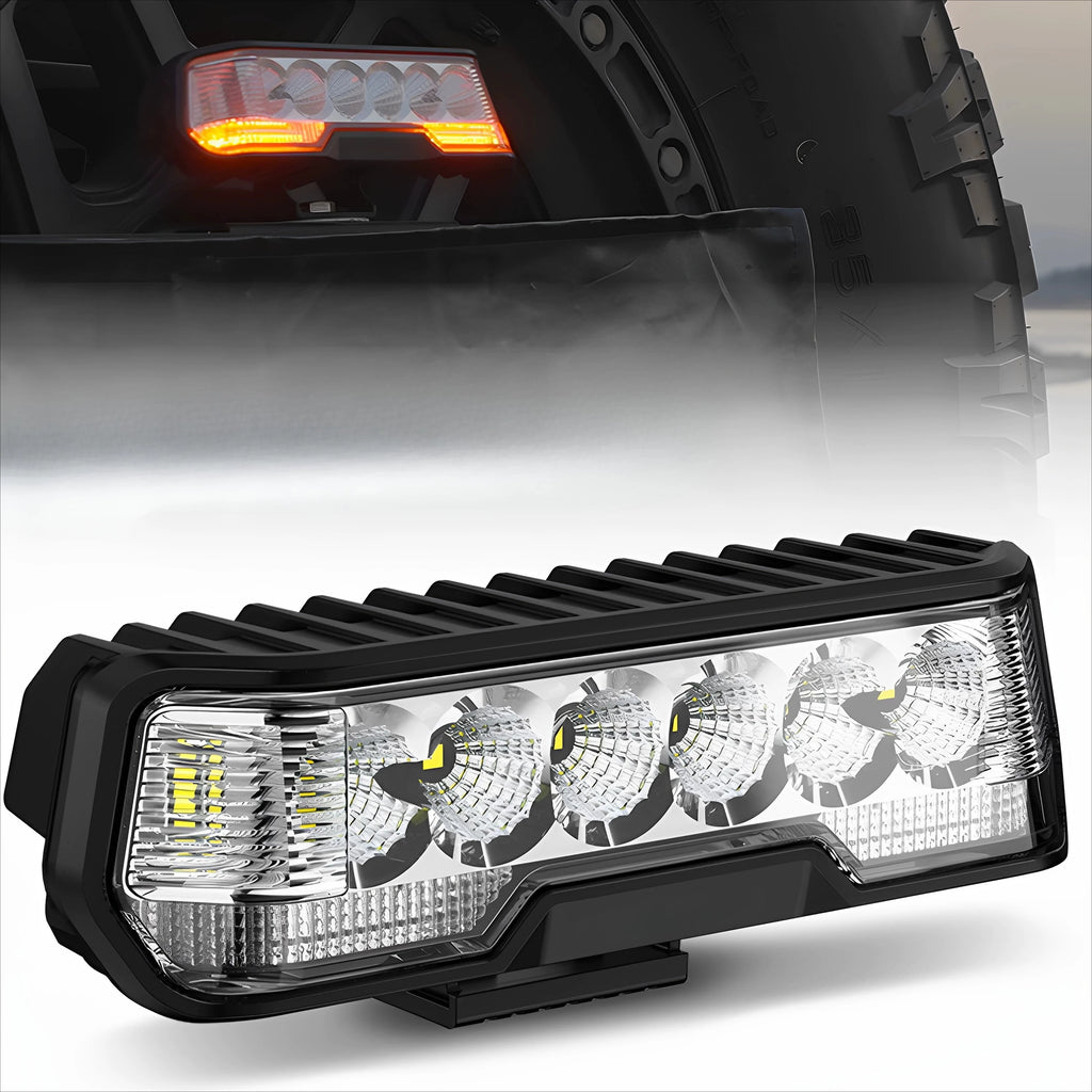 for Ford 6 Inch Led Strip Light Reverse Brake Light Off Road Auxiliary Light Spare Tire Warning Lamp Modified for Jeep for Tank — view 1