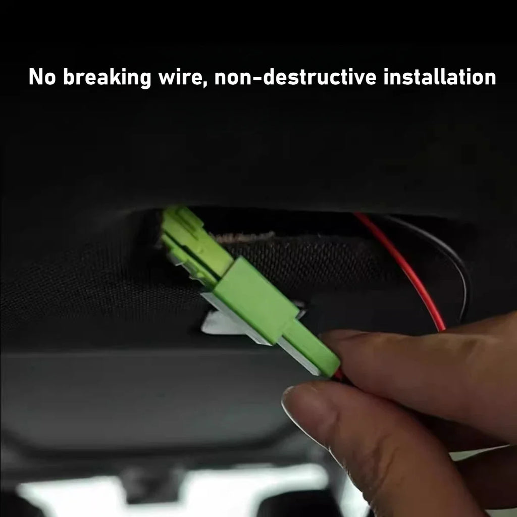 For Geely Galaxy E5 EX5 LED Car Trunk Light Brightening Lighting Atmosphere Light Automatic Sensing Interior LED Light Accessory — view 3