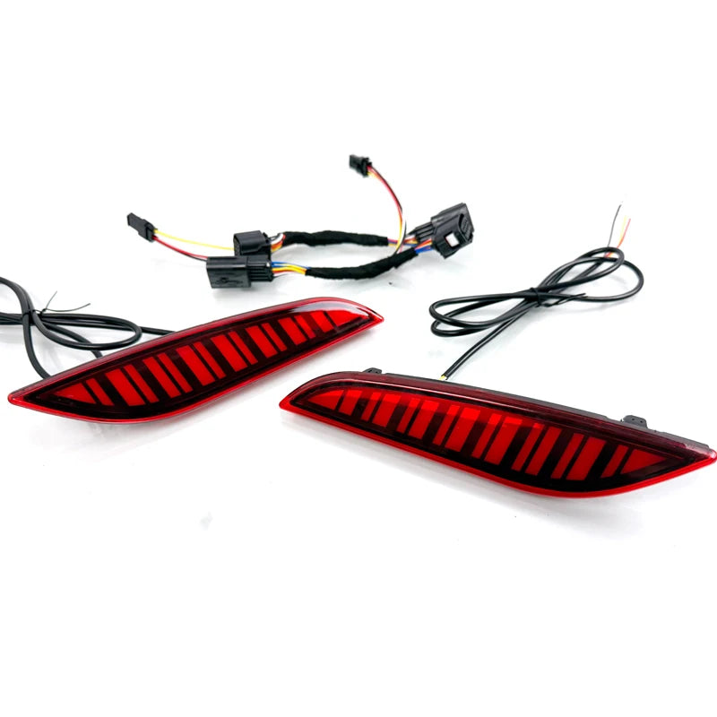 For GWM Haval H6 2021-2024 Car Rear Bumper Light Reflector Led Dynamic Turn Signal Driving Brake Warning Lights Modification — view 2