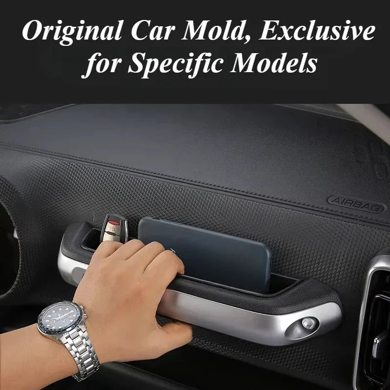 For Haval Dargo 2021-2026 Car Passenger Handle Storage Box Co-pilot Grab Handle Organizer Box Interior Decoration Accessories — view 3