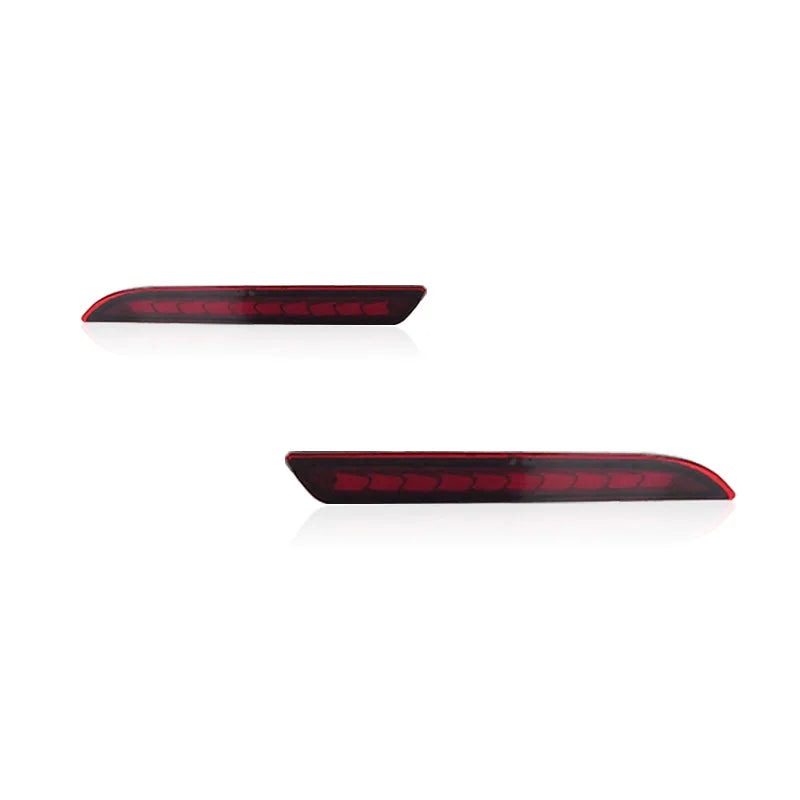 For Honda City Odyssey Elysion 2023 2024 LED Rear Bumper Light Reflector Rear Fog Light DRL Brake Highlights Dynamic Turn Signal — view 5