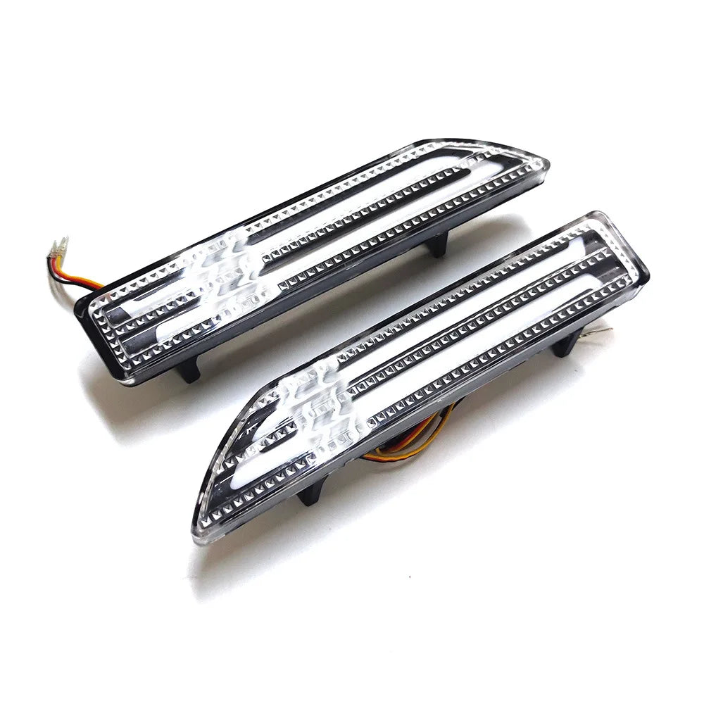 For Honda CRV CR-V 2008 Car Rear Bumper Light Reflector Driving Brake Light DRL Rear Fog Lamp Accessories Waterproof Play&Plug — view 2