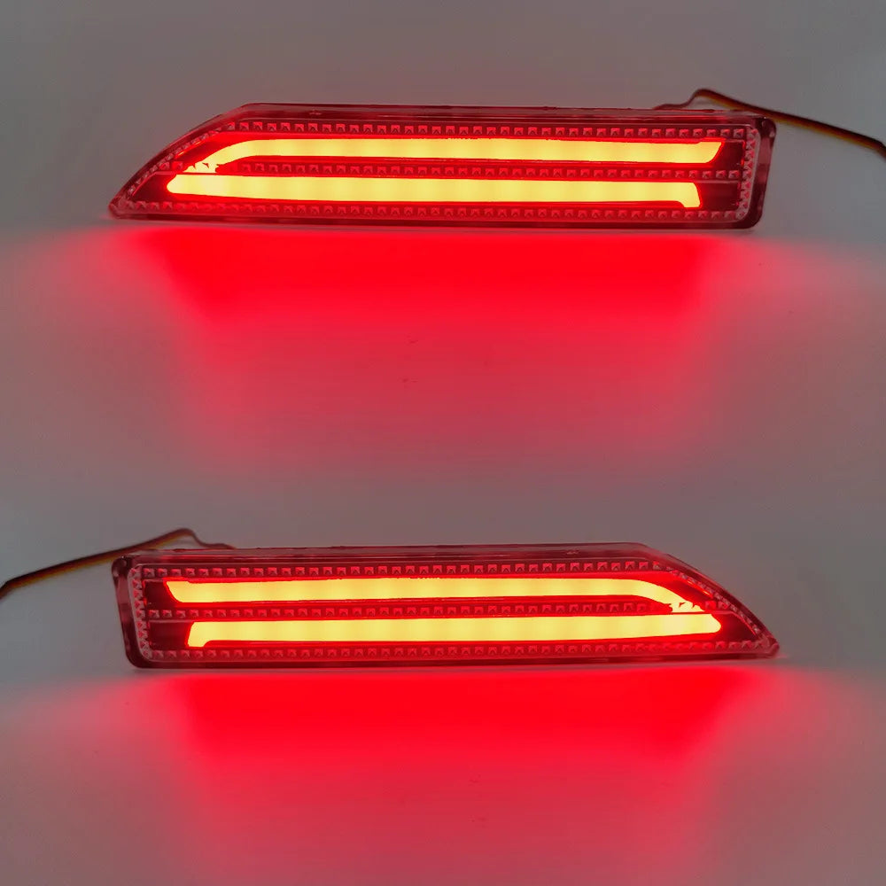 For Honda CRV CR-V 2008 Car Rear Bumper Light Reflector Driving Brake Light DRL Rear Fog Lamp Accessories Waterproof Play&Plug — view 4