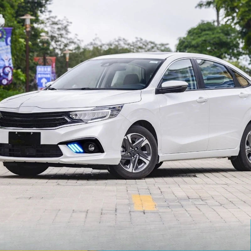 for Honda Envix 2019-2021 Car Daytime Running Light DRL Streamer Steering Front Fog Light Modified 12V Daylights Accessories — view 3
