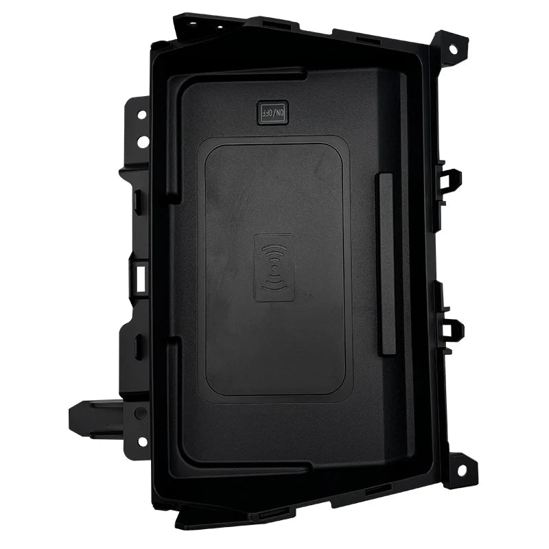 for Hyundai Kona Hibrid 2023-2025 RHD Fast Charging Pad Center Console Intelligent System Wireless Charger Mobile Phone Holder — view 5