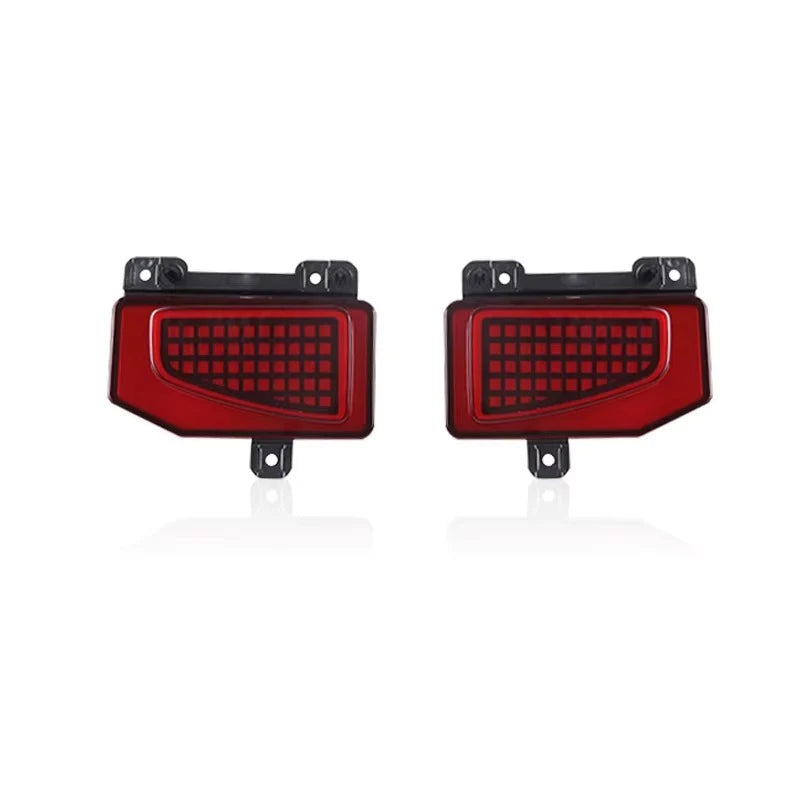 For Jeep Gladiator JT 2019-2022 Car LED Rear Bumper Light Reflector Rear Fog Light Modified Driving Brake Turn Signal Lamp — view 5