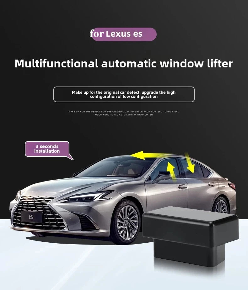 For Lexus ES200 ES300h Window Lifter, One-click Automatic Window Open or Close NXRXOBD Module OBD Plug-in Window Closing Device — view 6