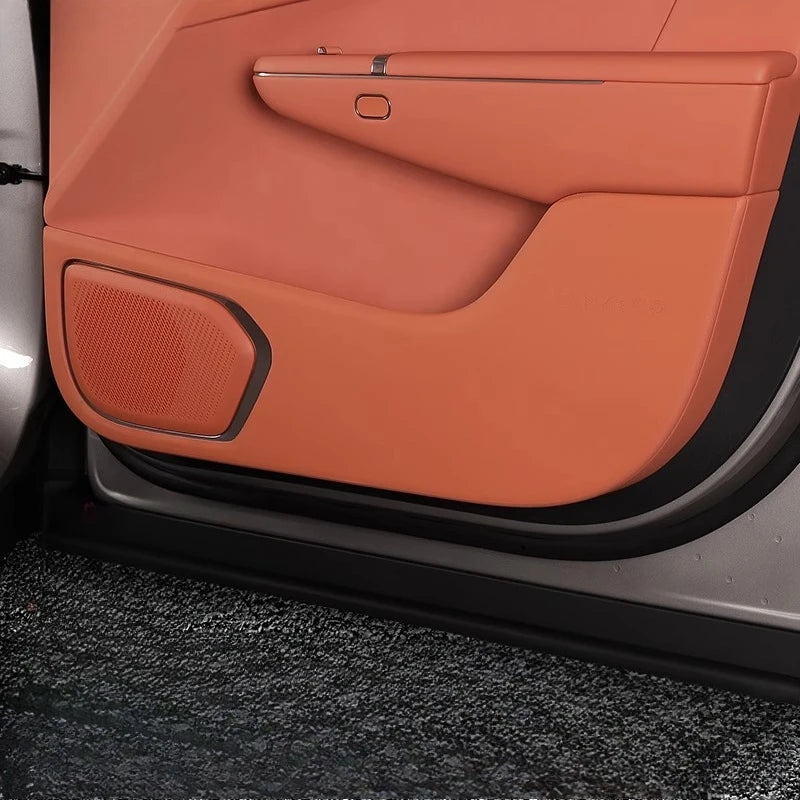 For Lynk & Co 900 2025 2026 4Pcs/Set Car Door Anti Kick Pad Leather Door Edge Protective Mat Anti-scratch Cushion Accessories — view 2