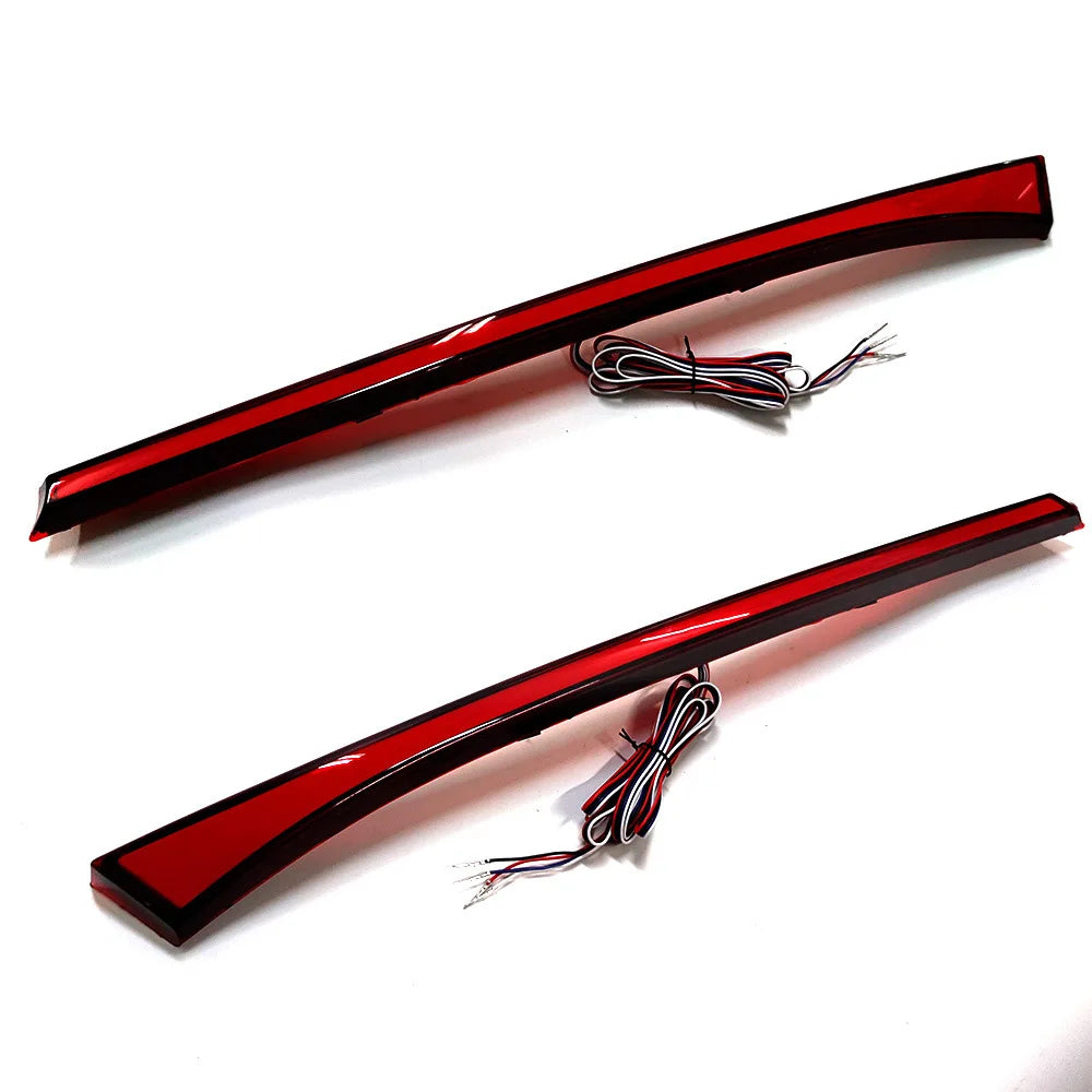 For Malaysia PERODUA BEZZA 2020-2024 2Pcs Led Through Running Tail Lights Start Scan Driving Brake Lights Dynamic Turn Signal — view 6