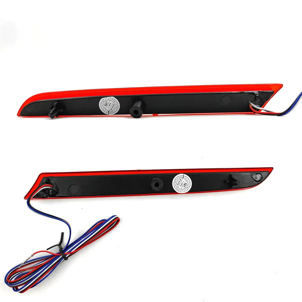 For MALAYSIA PERODUA MYVI 1.3 AXIA Car Rear Bumper Light Reflector DRL Dynamic Turn Signal Driving Brake Light Rear Fog Lamp — view 6