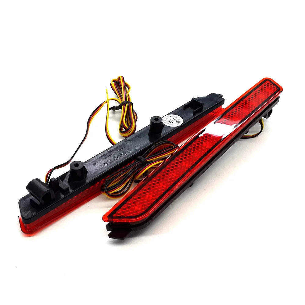 For Mazda 2/3/6/8 Atenza 2Pcs Car Led Rear Bumper Light Reflector Driving Brake Light DRL12V Daylight Rear Bumper Fog Lamp — view 2