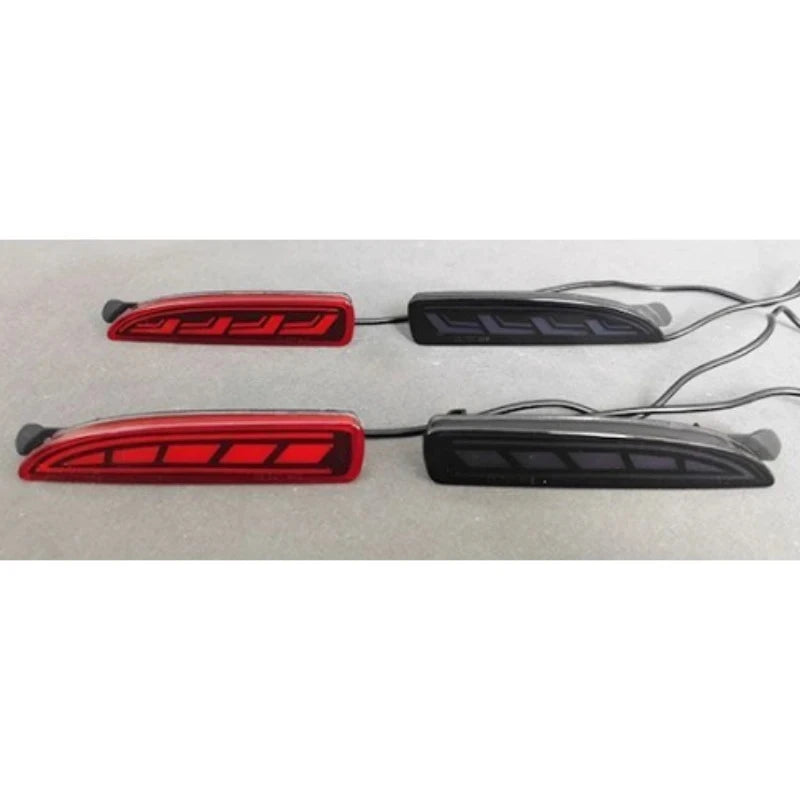 For Mazda 3/Mazda6 Atenza Axela 2014-2019 Car Rear Bumper Light Reflector DRL Driving Brake Lights Red Light Dynamic Turn Signal — view 4