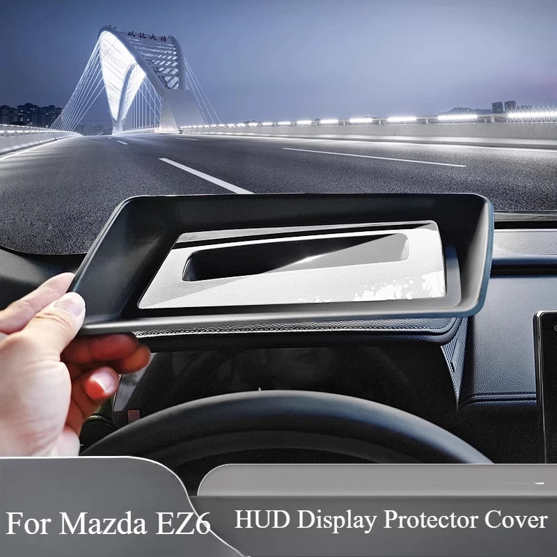 For Mazda 6e EZ6 Car HUD Display Protective Cover Dashboard Dust Shield Anti-Dust Cover Protector Car Interior Accessories — view 1