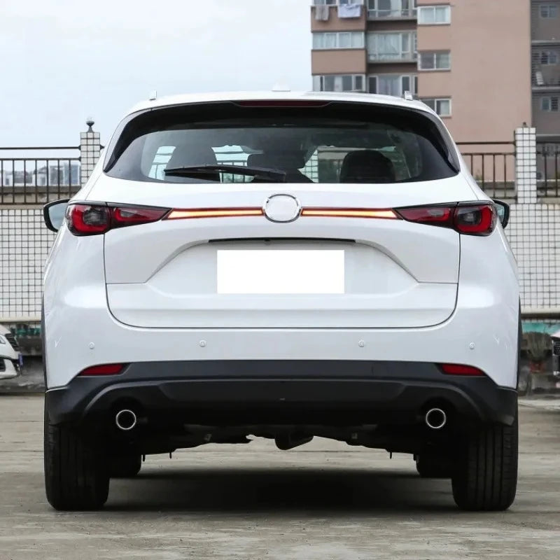 For Mazda CX-5 2022 LED Through Taillight Modified Driving Brake Flowing Turn Signal Tail Light Assembly Decorative Light Strips — view 3
