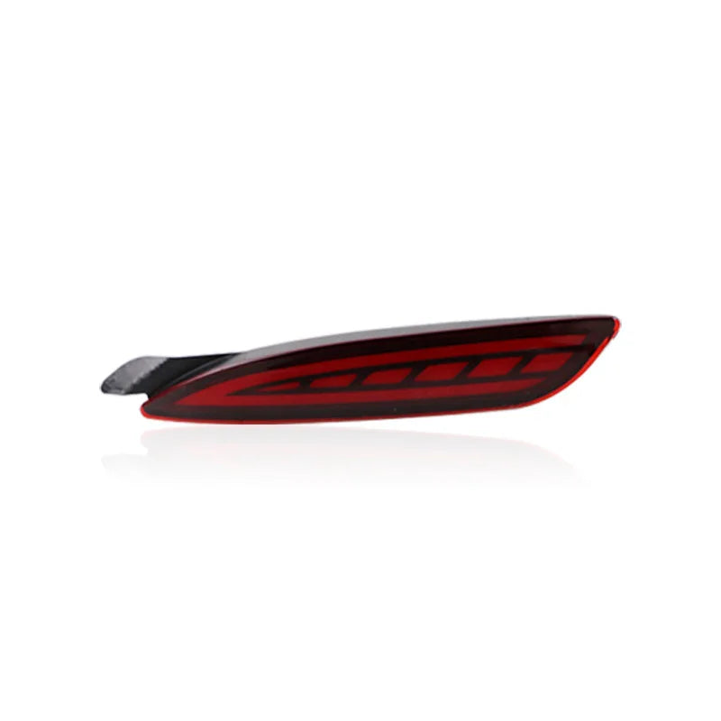 For Mazda CX-5 CX5 2022-2023 1 Pair LED Rear Bumper Light Reflector Brake Stop Light Streaming Turn Signal DRL Rear Fog Lamp — view 6