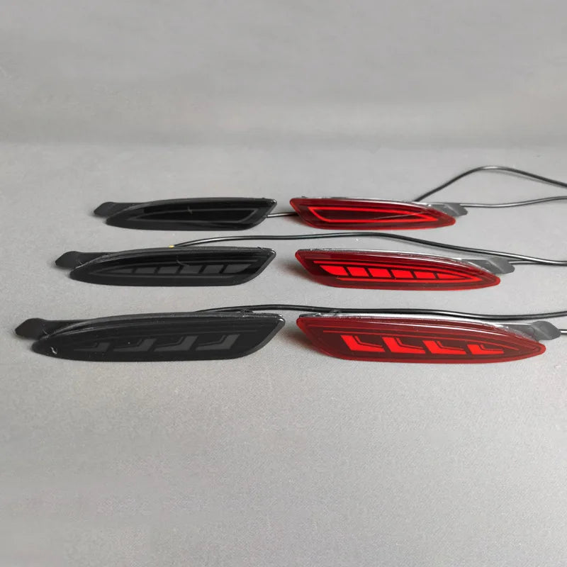 For Mazda CX-5 CX5 2022-2026 Car Rear Bumper Light Reflector Upgrade LED Sequential Turn Signal Driving Brake Lamp Accessories — view 5