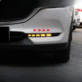 For Mazda CX-5 CX5 CX-8 2017 High-end Version Car Led Daytime Running Light Modified Streamer Steering Front Bumper Fog Lamp — view 1
