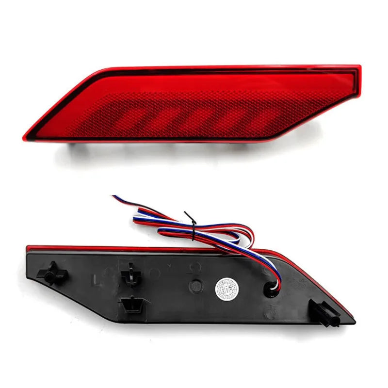 For Mitsubishi Pajero Montero Sport Car Led Rear Bumper Light Reflector Off-road DRL Dynamic Turn Signal Driving Braking Lamp — view 2