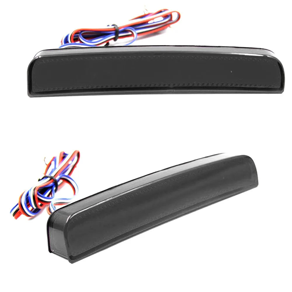 For Proton ALZA Modified Rear Bumper Light Reflector Driving Brake Light Rear Surrounding Fog Lamp DRL Daytime Running Lights — view 4