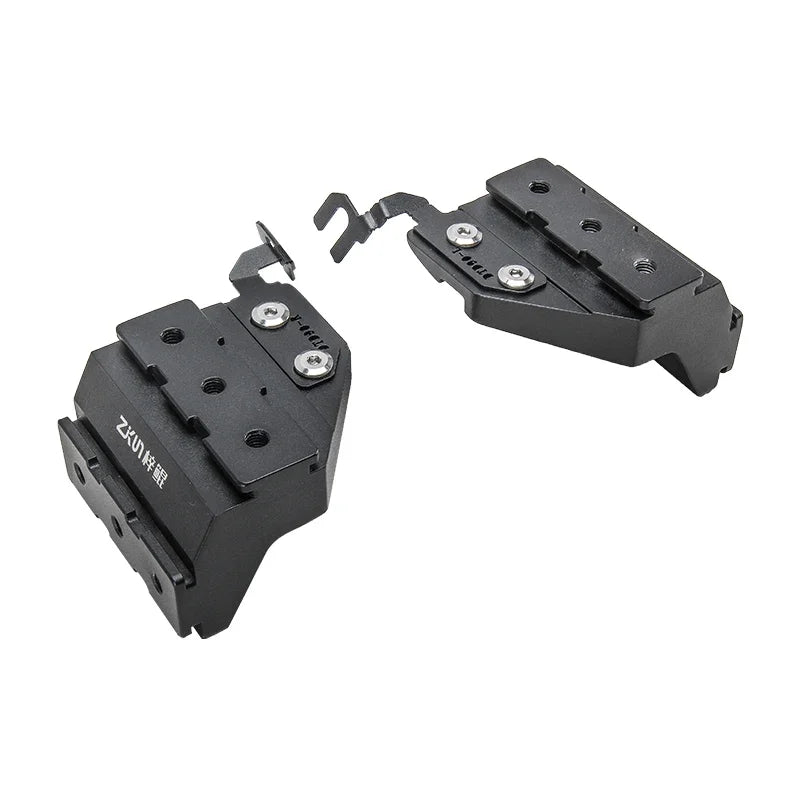 For SAIC MAXUS D90 Car A Pillar Spotlight Bracket Front Engine Hood Quick Release Dual Guide Rail Expansion Stand Lamp Holder — view 6