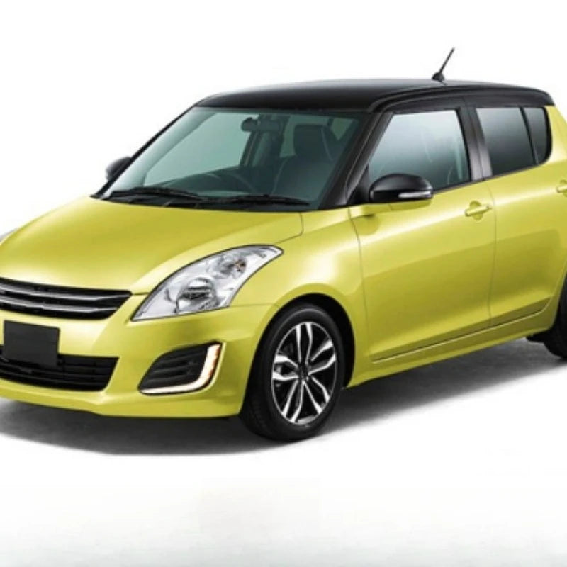For Suzuki Swift Ertiga 2014-2016 Car Led Daytime Running Light DRL Yellow Turn Signal Front Fog Light Modified 12V Daylights — view 2