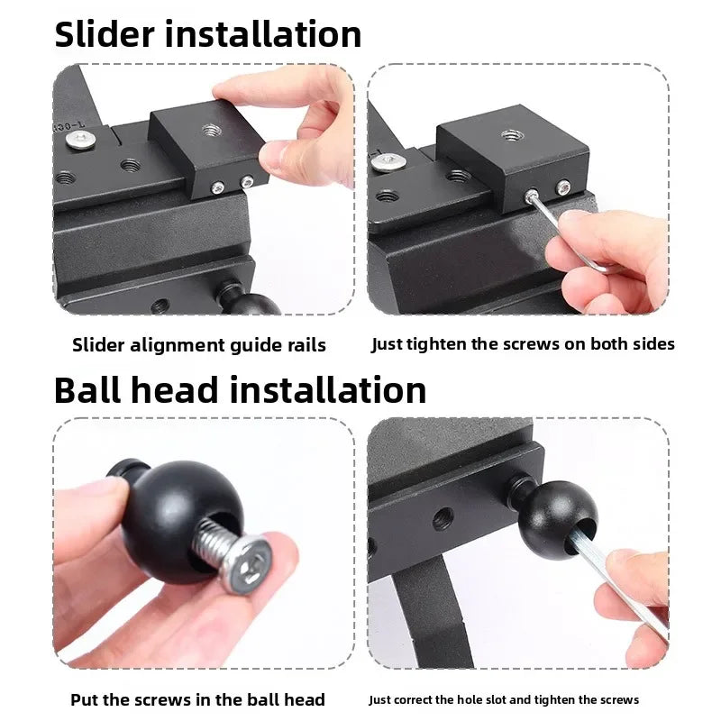 For Tank 300 2020-2026 Car A-Pillar Quick-Release Bracket Front Engine Hood Punch-Free Aluminum Alloy Dual Light Spotlight Stand — view 5