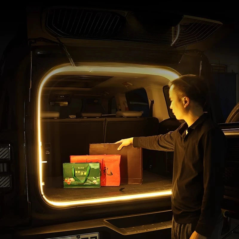 For Tank 500 Car Trunk Ambient Light Automatic Sensing Trunk Lighting Upgrade Dynamic Light Strips Outdoor Camping Lighting — view 3