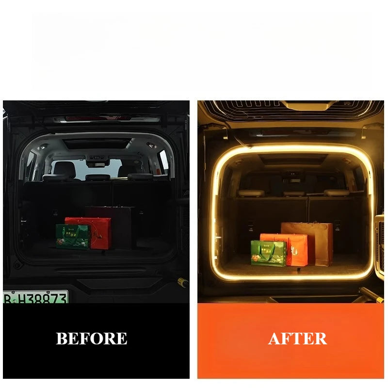 For Tank 500 Car Trunk Ambient Light Automatic Sensing Trunk Lighting Upgrade Dynamic Light Strips Outdoor Camping Lighting — view 5